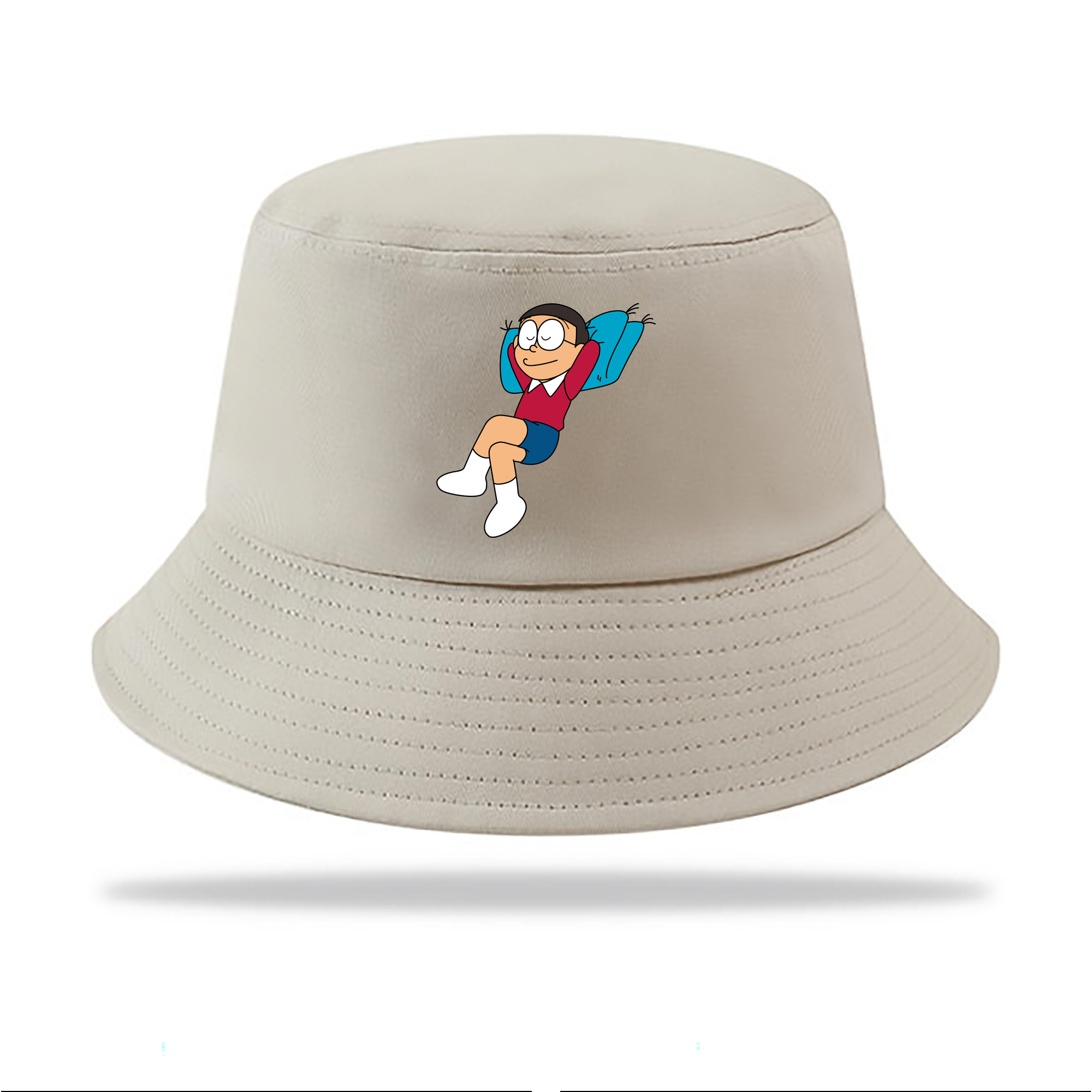 （画像用） ドラえもん 野比 のび太 Doraemon Nobita Nobi アウトドア日除けバケットハット